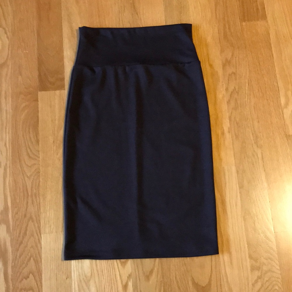Dark Brown “stretchy” pencil skirt